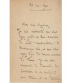 HOLMES Augusta, poétesse, musicienne. Lettre autographe (E 10502)