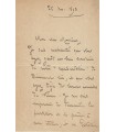 HOLMES Augusta, poétesse, musicienne. Lettre autographe (E 10502)