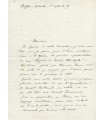 INDY Vincent d', compositeur. Lettre autographe (G 3380)