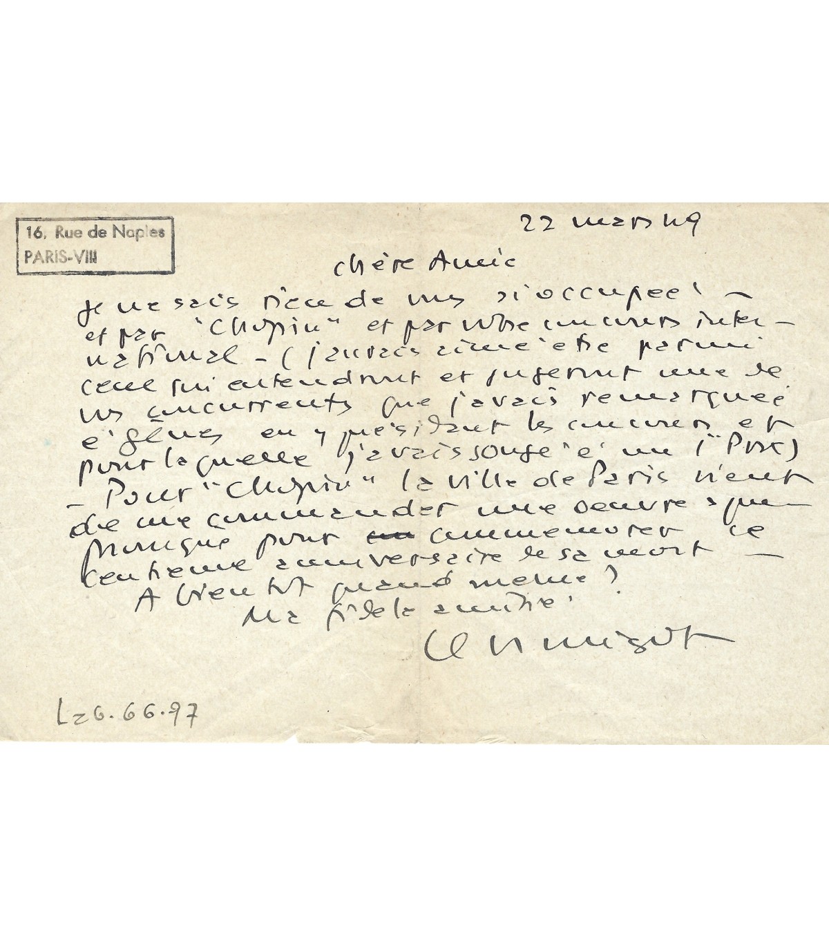 compositeur français 8 lettres