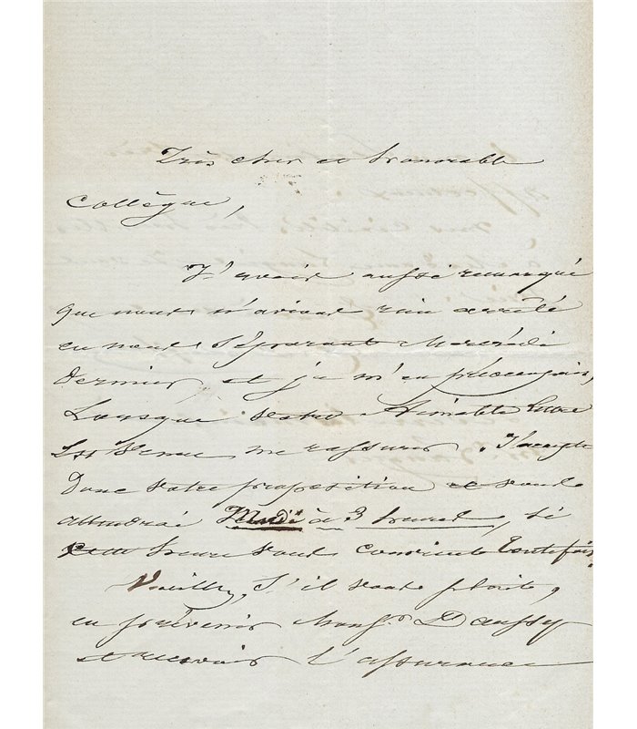 DELOFFRE. Vice-président du Bureau des Longitudes. Préfet maritime