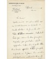 SCHMITT Florent, compositeur. Lettre autographe (G 3111)