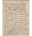TURENNE HENRI, maréchal de France. Lettre autographe (G 3231)