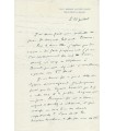 MALRAUX André, écrivain, homme politique. Lettre autographe (G 3860)