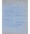 MIOMANDRE Francis de. Ecrivain. lettre autographe (G 5245)