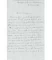 BAZIN René. Ecrivain. lettre autographe, 16 mars 1898 (Réf. G 2639)