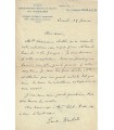 BRULAT Paul. Ecrivain, journaliste. 2 Lettres autographes au peintre Lobel-Riche (Réf. G 61)