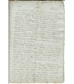 LECOURBE Claude Joseph. Général de la Révolution et de l'Empire. Manuscrit (Réf. G 2905)
