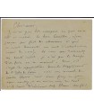 LEMAITRE Jules. Ecrivain, dramaturge. Carte autographe à Catulle-Mendès, sans date. ( E 10561)