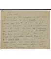 LEMAITRE Jules. Ecrivain, dramaturge. Carte autographe à Catulle-Mendès, sans date. ( E 10561)