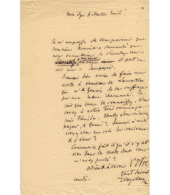 MEYERBEER, compositeur allemand d'opéras