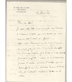 WALLON Henri. Psychologue. professeur au Collège de France. Lettre autographe à Pierre Abraham (Réf. G 1445)