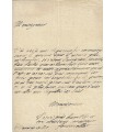 FONTENELLE Bernard Le Bovier de. Ecrivain, philosophe, scientifique du Grand Siècle.  Lettre autographe à Huet.