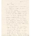 FINI Léonor.Peintre surréaliste. Lettre autographe, (Corse) 11 juin 1961 (Réf. G 3163)