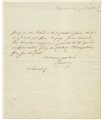 BOURRIENNE, secrétaire de Napoléon Ier. Lettre autographe (G 3502)