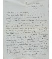 TZARA Tristan. Ecrivain, essayiste, fondateur du mouvement Dada. Lettre autographe (G 4277)