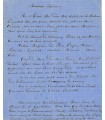 DUMAS Alexandre père. Ecrivain. Manuscrit autographe sur la politique à Naples vers 1862