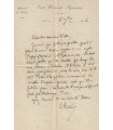 PASTEUR Louis. Chimiste, physicien. Lettre autographe à Violle , 5 septembre 1866 (Réf. G 5756)