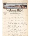 AURIC Georges. Compositeur. Lettre autographe à Bernard Grasset, Villefrance-sur-Mer (G 3494)