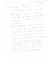 FINI Leonor. Peintre surréaliste. Lettre autographe, 9 juin 1965 (Réf. G 3174)