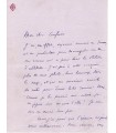 CORDAY (Michel). Romancier français. Lettre autographe (G 2055).