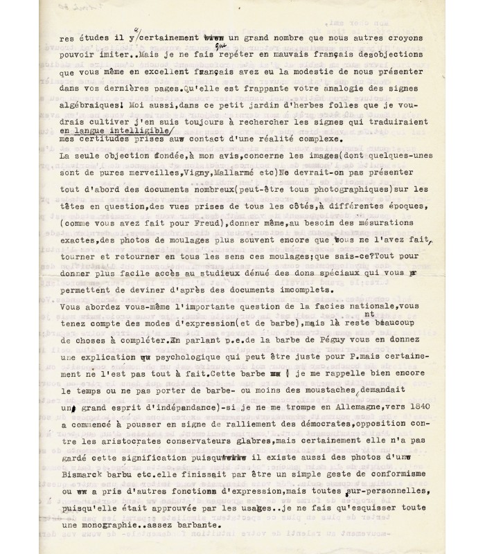 AMANN (Paul). Ecrivain et traducteur autrichien. Lettre dactylographiée signée (G 1392).