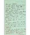 BROHAN Augustine, actrice. Lettre autographe. G 3070