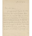 BERGSON Henri. Philosophe. Professeur au Collège de France. Lettre autographe à André Chaumeix, 1923  (Réf. G 3583)