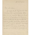 BERGSON Henri. Philosophe. Professeur au Collège de France. Lettre autographe à André Chaumeix, 1923  (Réf. G 3583)