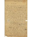 GOUNOD Charles. Compositeur. Lettre autographe au peintre Richomme, 25 décembre (1845) (Réf. G 4834)