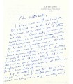 GERALDY Paul, écrivain. Lettre autographe (G 5889)