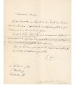 CUI César, compositeur et critique musical. Lettre autographe (G 1916)