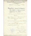 MARET Hugues-Bernard, homme d'état, diplomate et pair de France. Pièce signée (E 10529)