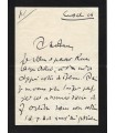 MONTHERLANT Henry de, romancier et dramaturge. Lettre autographe (G 5936)