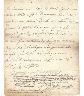 XIMENES Augustin-Louis, homme de lettres. Pièce autographe (G 1712)