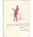 ZAMACOIS Miguel, romancier. Page avec dessin original avec légende autographe (G 2815)