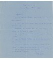 AVIATION - CONSTANTIN Louis. Ingénieur aéronautique, précurseur des éoliennes modernes. 2 Lettres (1929) (Réf. G 4573)