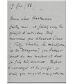 GOUNOD Charles, compositeur.  Lettre Autographe (G 3586)