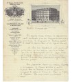 TAILHADE Laurent. Poète pamphlétaire libertaire. Lettre à la femme de lettres et éditrice Rachilde, 1890 (Réf. G 5997)
