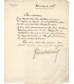 DUHAMEL Georges, médecin et écrivain. Lettre autographe (Réf. G 6006)