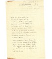 Lurçat Jean. Peintre, décorateur, créateur de tapisseries. Lettre à Marthe Hennebert, sans date (1934 ?) (Réf. G 5724)
