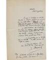 MASSENET Jules. Compositeur. Lettre, 12 août 1872 (Réf. G 5971)