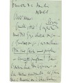 MAURRAS Charles. Ecrivain et homme politique nationaliste. Lettre à un confrère. "Noël" , sans date (Réf. G 5744)