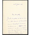 GREGH Fernand, poète. Lettre autographe (G 3086)