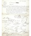 TAYLOR Isidore, dit Baron, dramaturge, philanthrope. Lettre signée ( E 10593)