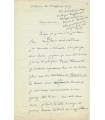 BATAILLE Georges. Ecrivain, poète, essayiste. Lettre, 15 septembre 1959 (Réf. G 5958)