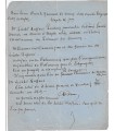 DUMAS Alexandre, père. Ecrivain, journaliste. Manuscrit. Brouillon d'un article pour L'Independente (Naples) (Réf. G 5671)