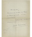 DUVERNOIS Henri. Ecrivain, dramaturge et scénariste. 3 lettres au poète Paul Fort (Réf. G 5677)