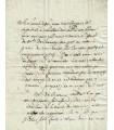 CORVETTO Louis Emmanuel. Comte d'Empire. Ministre des Finances. Lettre, 27 décembre 1814 (Réf. G 541)