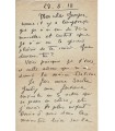 RICHEPIN (Tiarko). Compositeur. Fils du poète. Lettre autographe au sinologue Soulié de Morant (G 4151)